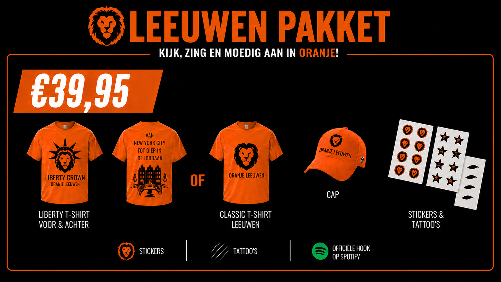 WK 2026 Leeuwen Pakket